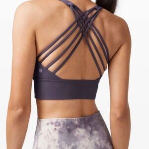 Lululemon Free To Be Wild Longline Bra size 8 EUC Like New